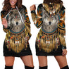 Native American 3D All Over Printed Hoodie Dress