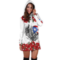 Maga Flower Puerto Rico Hoodie Dress MH24022104