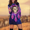 Native American 3D All Over Printed Hoodie Dress