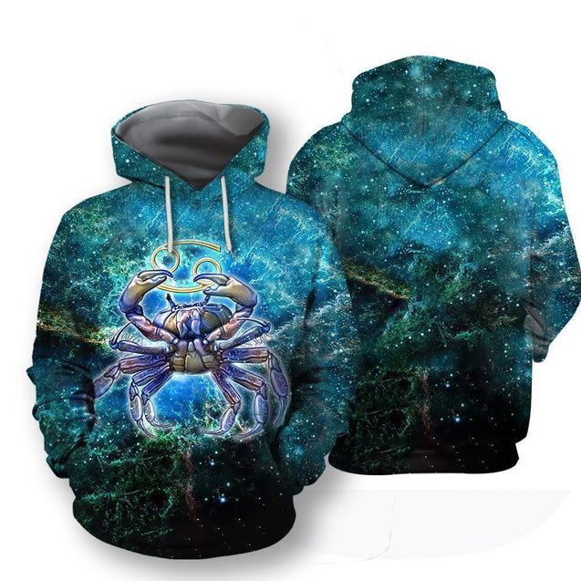 All Over Printed Cancer Hoodie-Apparel-HbArts-Hoodies-S-Vibe Cosy™