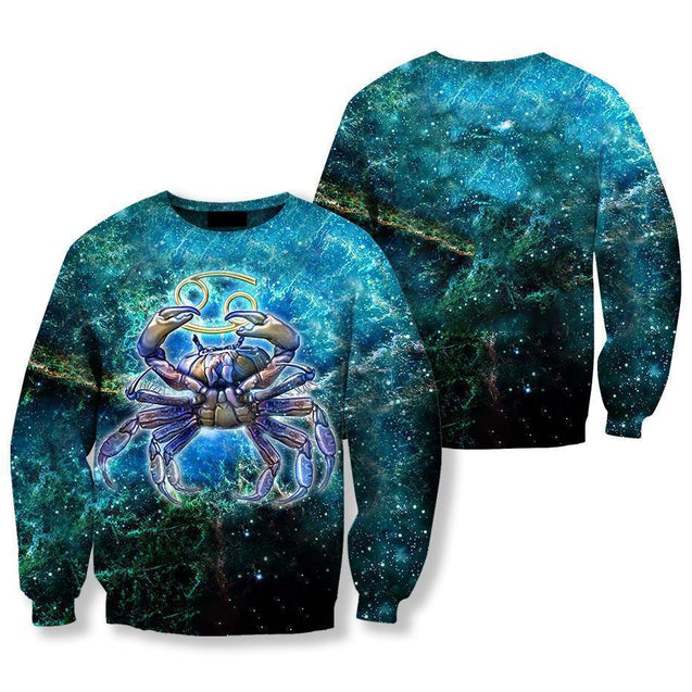 All Over Printed Cancer Hoodie-Apparel-HbArts-Sweatshirt-S-Vibe Cosy™