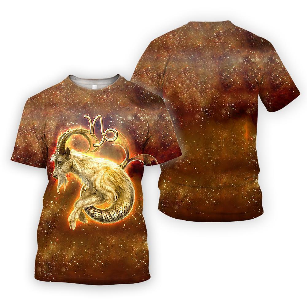 All Over Printed Capricorn Hoodie-Apparel-HbArts-T-Shirt-S-Vibe Cosy™