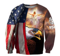 America Eagle Hoodie 3D All Over Printed Shirts For Men VP23092001-LAM