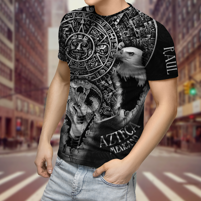 Aztec Mexican Customize 3D All Over Printed Hoodie