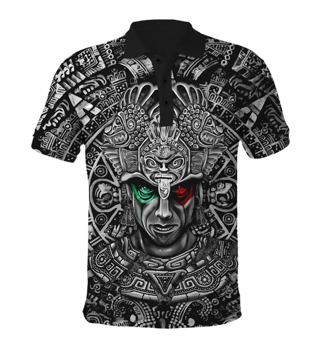 Aztec Warrior 3D All Over Printed Shirts For Men And Women