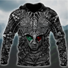 Aztec Warrior 3D All Over Printed Unisex Hoodie