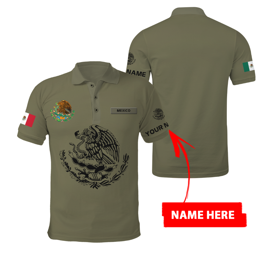 Mexican Customize 3D All Over Printed Shirts For Men And Women PD04012103