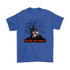 Australian Koala Trick or Treat Halloween T-Shirt 02 H9-T-SHIRTS-HP Arts-Gildan Mens T-Shirt-Royal Blue-S-Vibe Cosy™