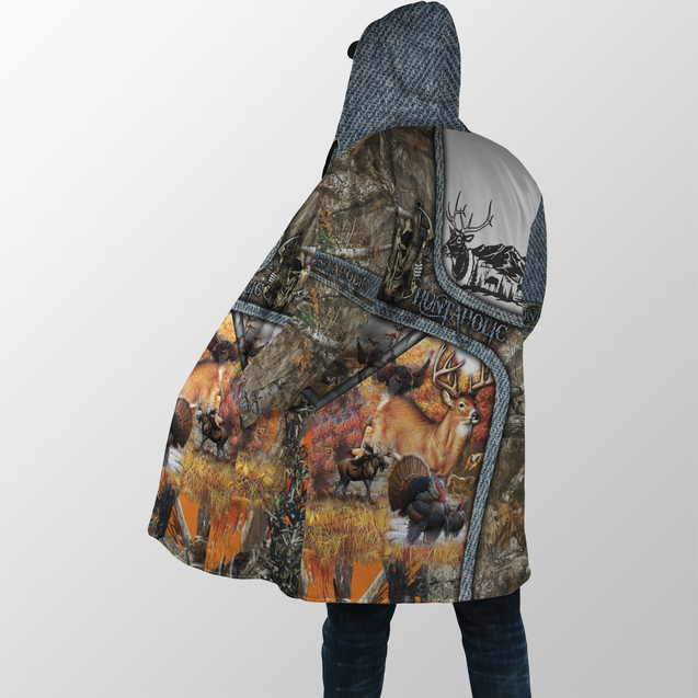 Huntaholic 3D Over Printed Unisex Deluxe Hoodie