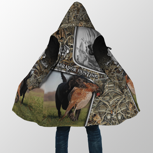 Labrador Hunting 3D Over Printed Unisex Deluxe Hoodie ML