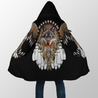 Native Wolf Dreamcatcher Hooded Coat MP874