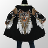 Native Wolf Dreamcatcher Hooded Coat MP874