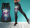 Skull Country Girl tanktop & legging camo hunting outfit for women PL250306 - Amaze Style™-Apparel