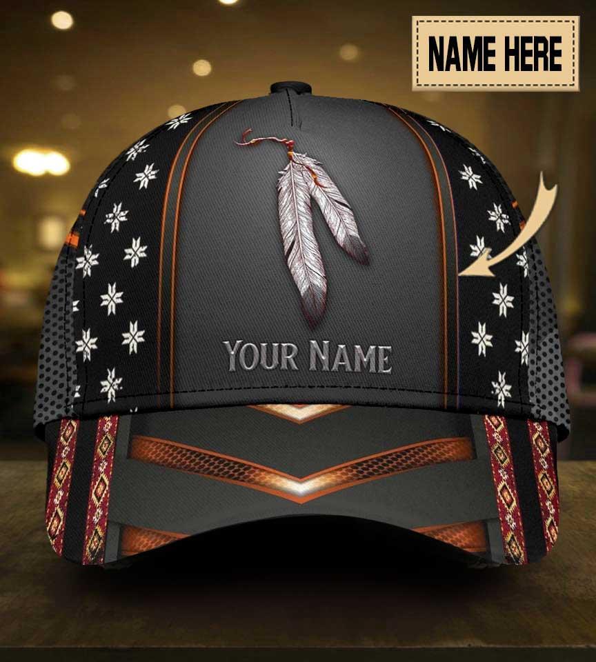 Personalized Name Native American Classic Cap