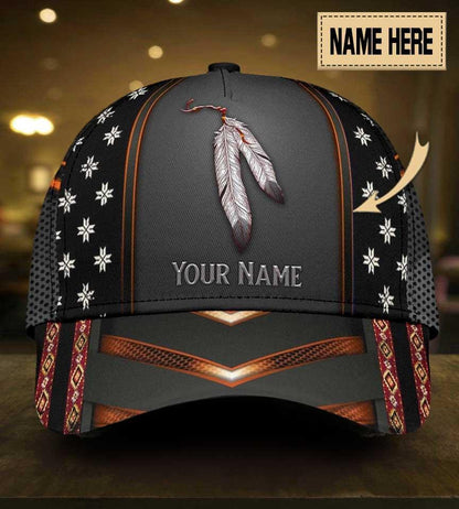 Personalized Name Native American Classic Cap