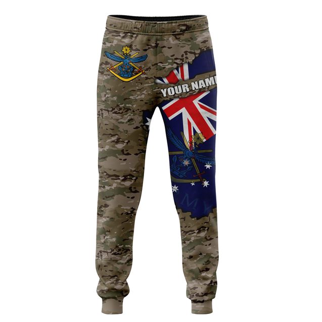 Custom name Australia Army Brothers in arms AU Flag Sweatpant