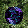 Beautiful Ray Hibiscus Hawaii Christmas Ornaments