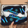 Aboriginal Blue Turtle Lizard Dreamtime Low Top Sneaker Shoes