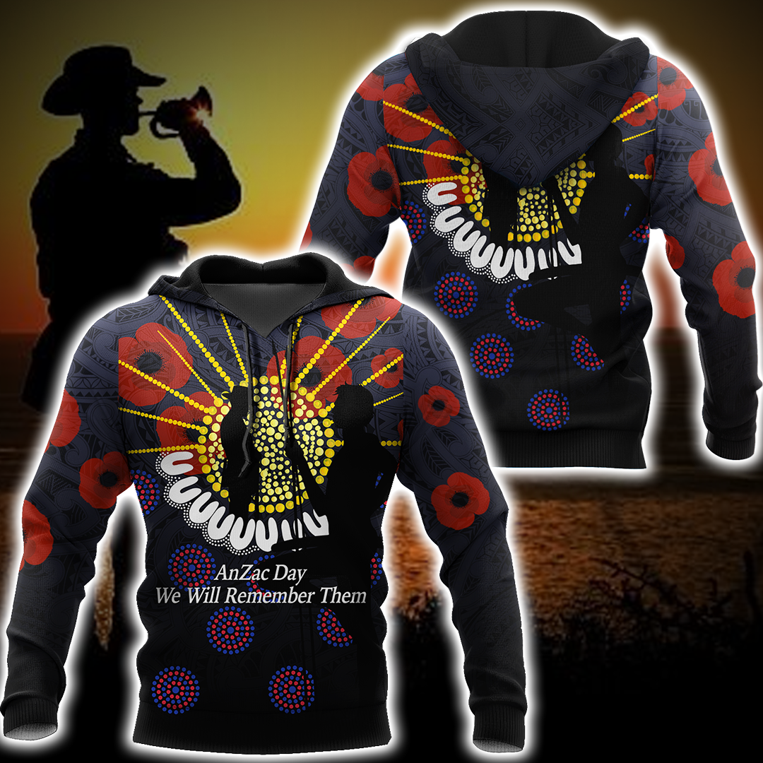 Premium New Zealand Maori And Australia Aboriginal Anzac Day 3D Printed Unisex Shirts TN DD29032101