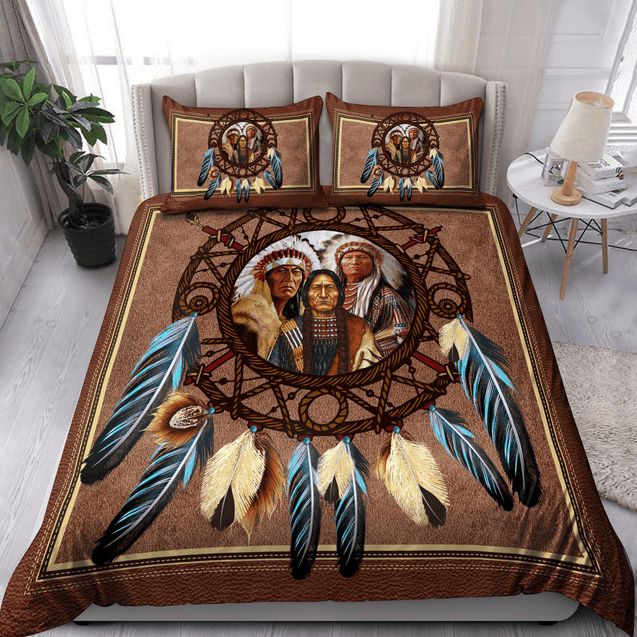 Native American 3D All Over Printed Bedding Set