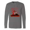 Australian Koala Trick or Treat Halloween Red T-Shirt 01 H9-T-SHIRTS-HP Arts-Canvas Long Sleeve Shirt-Asphalt-S-Vibe Cosy™