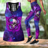 Skull Galaxy Butterfly tanktop & legging outfit for women-Apparel-PL8386-S-S-Vibe Cosy™