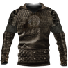 Irish Armor Knight Warrior Chainmail 3D All Over Printed Shirts For Men and Women AM020304-Apparel-TT-Hoodie-S-Vibe Cosy™