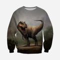 3D All Over Printed Dinosaur Clothes-3D All Over Printed Clothes-HP Arts-Long-sleeved Shirt-XS-Vibe Cosy™