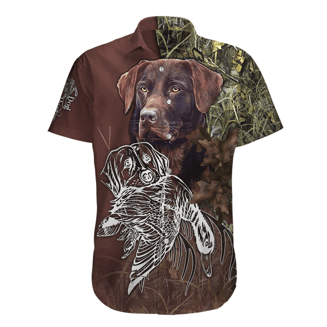 PL435 DOG HUNTER 3D ALL OVER PRINTED SHIRTS