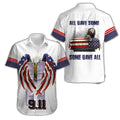 Firefighter 911 Patriot Day 3D All Over Printed Unisex Shirts