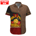 Totem Pattern Proud to be Aboriginal Flag 3D design printed shirts