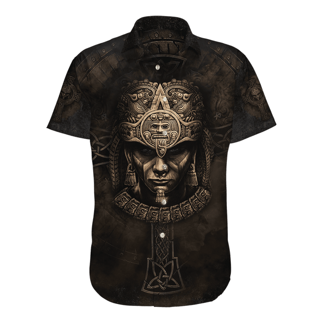 Aztec Mexican 3D All Over Printed Unisex Shirts