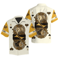 Summer Collection - King Heart Lion  3D All Over Printed Unisex Shirts