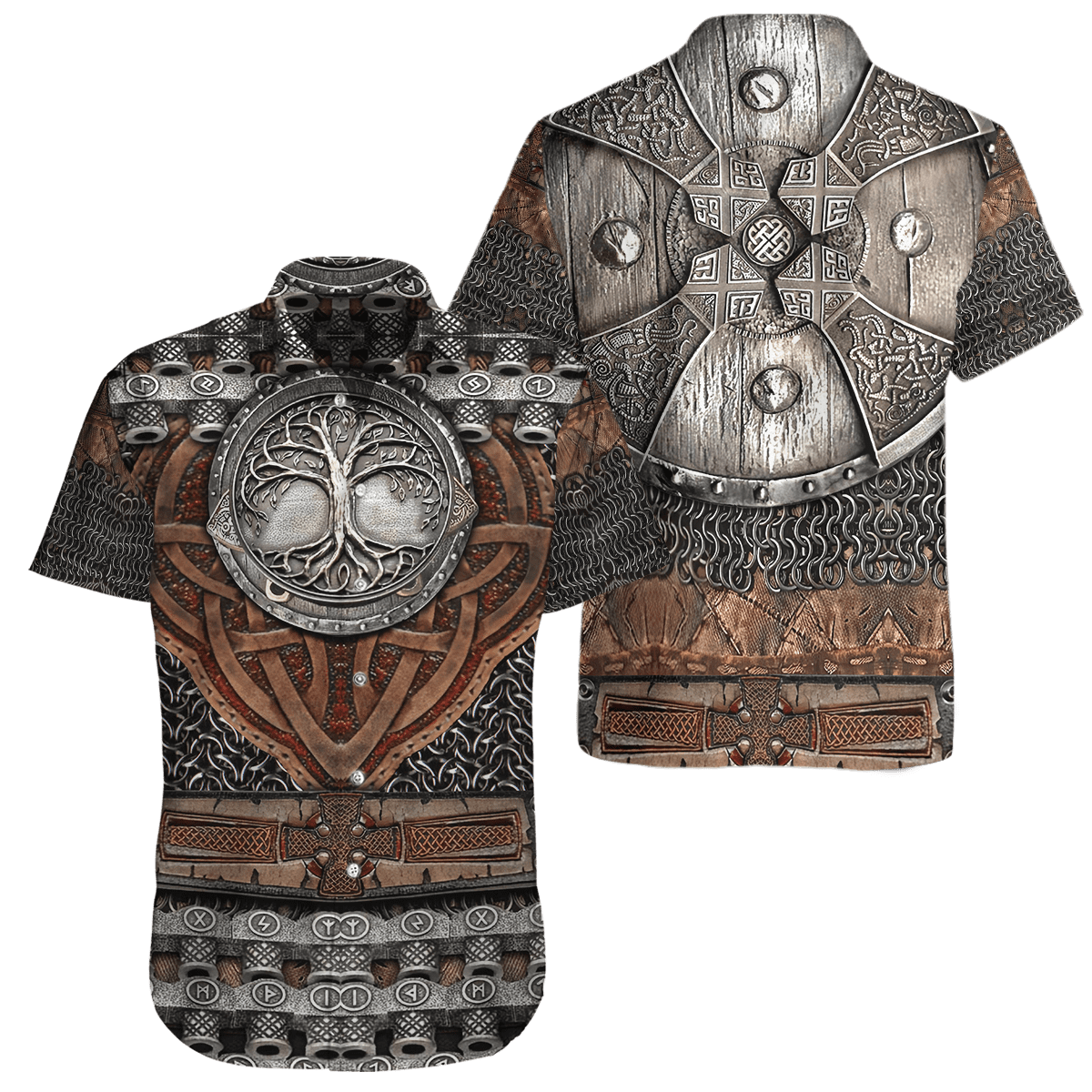Viking Armor 3D All Over Printed Unisex Shirts