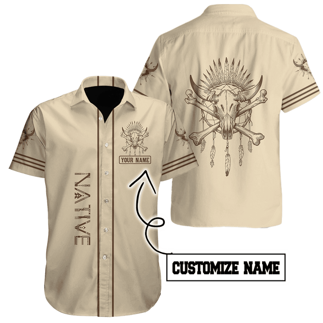 Summer Collection - Customized Native American 3D All Over Printed Unisex Shirts