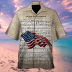 American National Anthem 3D All Over Printed Unisex Shirts