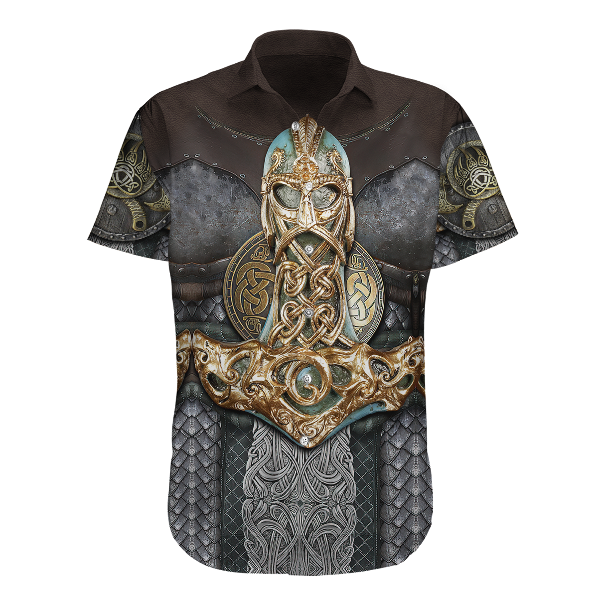 Viking Armor 3D All Over Printed Unisex Shirts