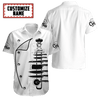 Summer Collection- Customized Name Chef 3D All Over Printed Unisex Shirts