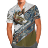 Custom name Trout-Salmon Fishing Underwater Camo 3D fishing hawaii shirts