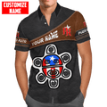 Customize Name Puerto Rico 3D All Over Printed Unisex Shirts