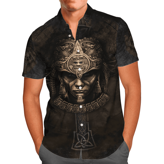 Aztec Mexican 3D All Over Printed Unisex Shirts