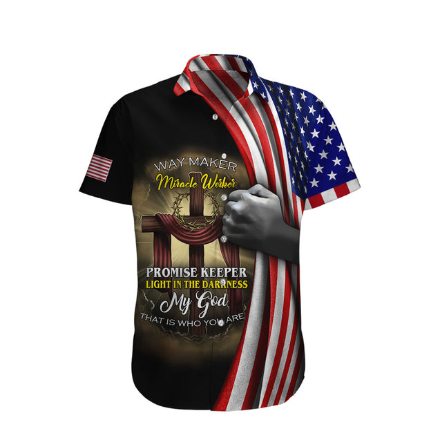 American 3D All Over Printed Unisex Shirts