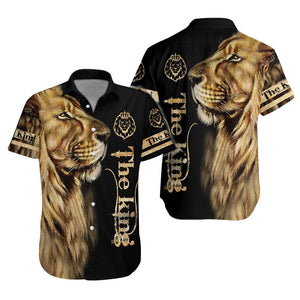 King Lion 3D All Over Printed Hawaii Shirt