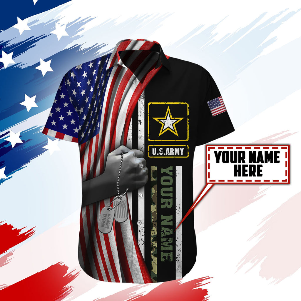 US Army 3D All Over Printed Unisex Shirts