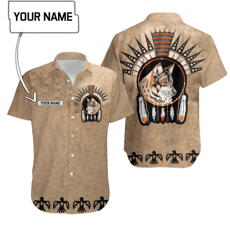 Custom Name Native American 3D All Over Printed Unisex Shirts