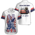 Firefighter 911 Patriot Day 3D All Over Printed Unisex Shirts