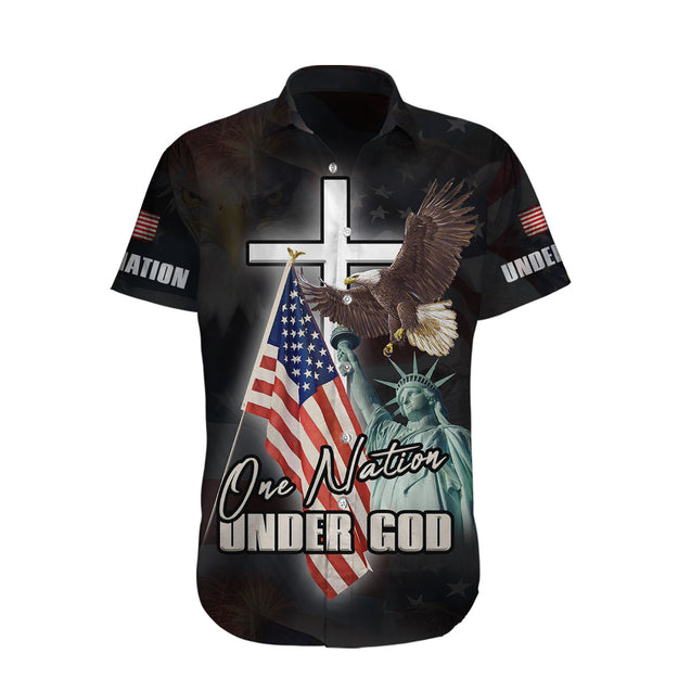 American 3D All Over Printed Unisex Shirts