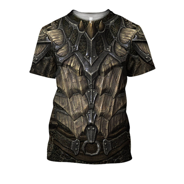 All Over Printed Dragonscale Armor Hoodie-Apparel-NM-T-Shirt-S-Vibe Cosy™