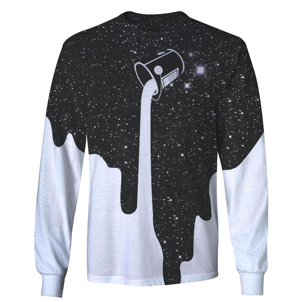 3D All Over Print Dreeping Space Shirt-Apparel-6teenth World-Sweatshirt-S-Vibe Cosy™