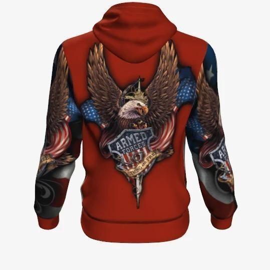 Eagle Armed Force HC1902-Apparel-Huyencass-Hoodie-S-Vibe Cosy™